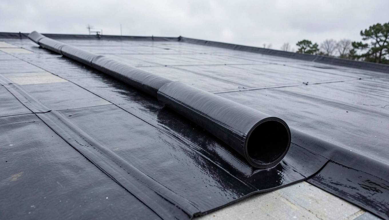 Membrana dachowa EPDM montaż