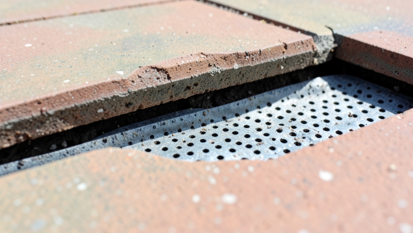 Membrana na płytki tarasowe