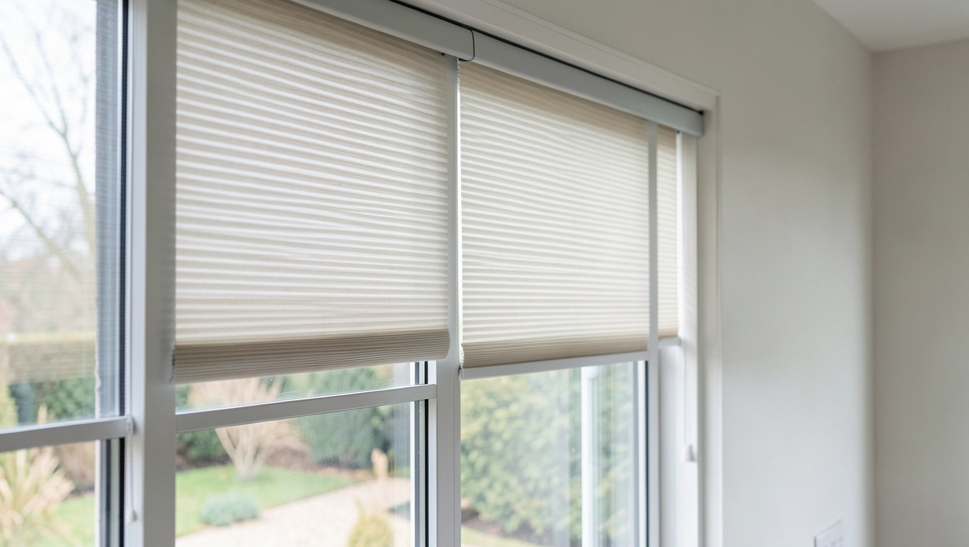 Mini rolety na drzwi przesuwne