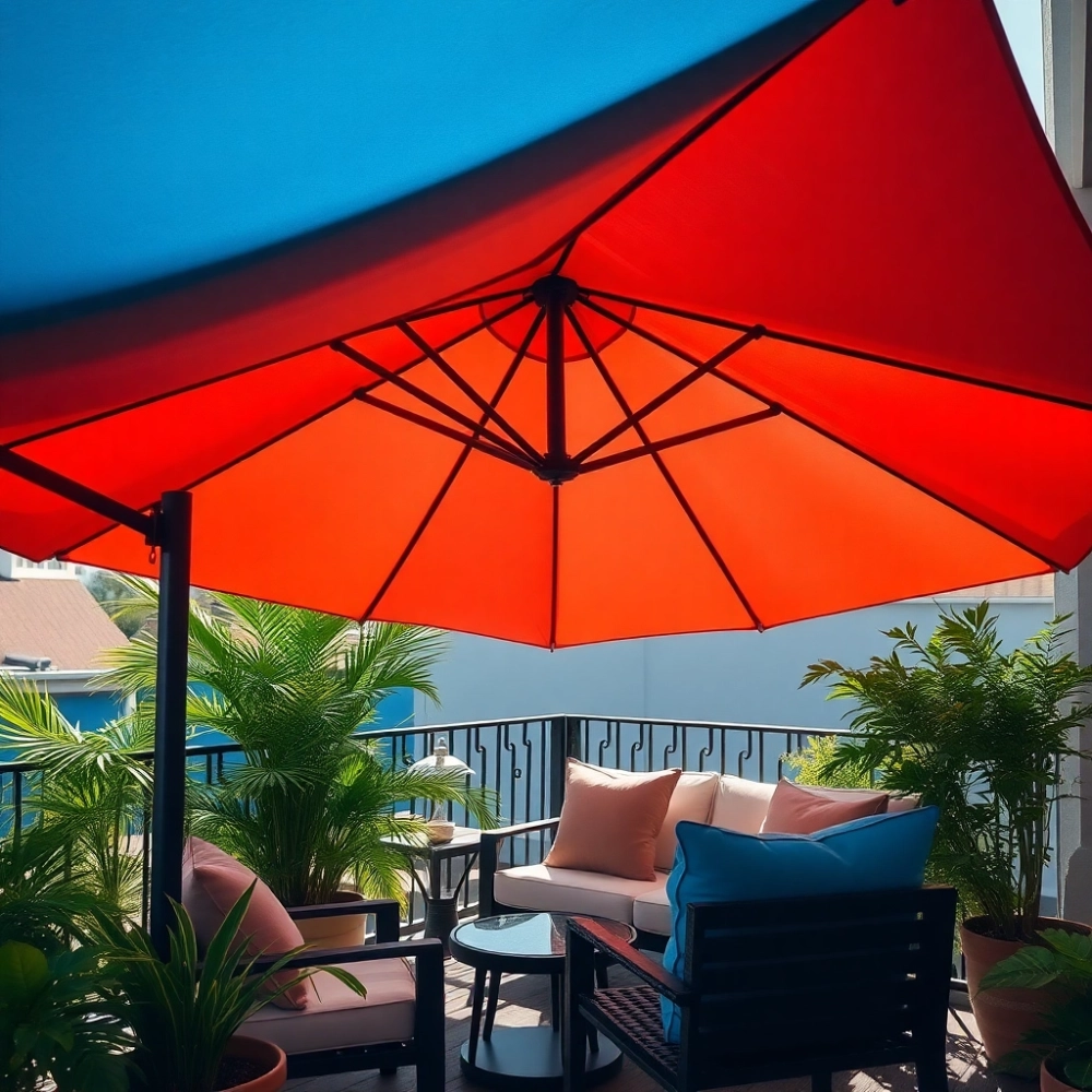 Mocny Parasol Na Balkon