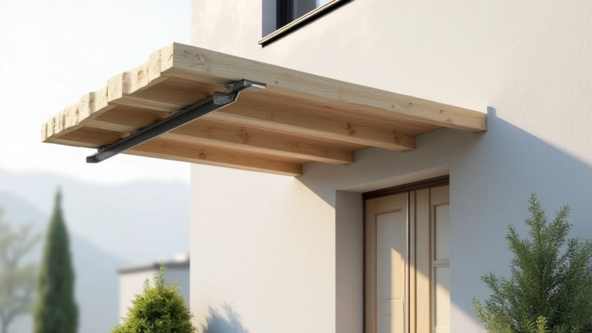 Mocowanie pergoli do elewacji