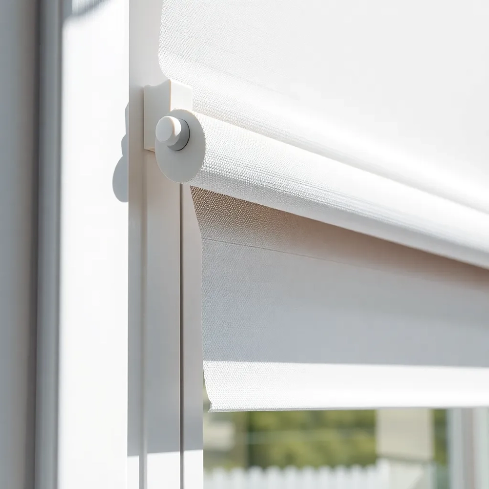 Montaż bezinwazyjny rolet dzień noc