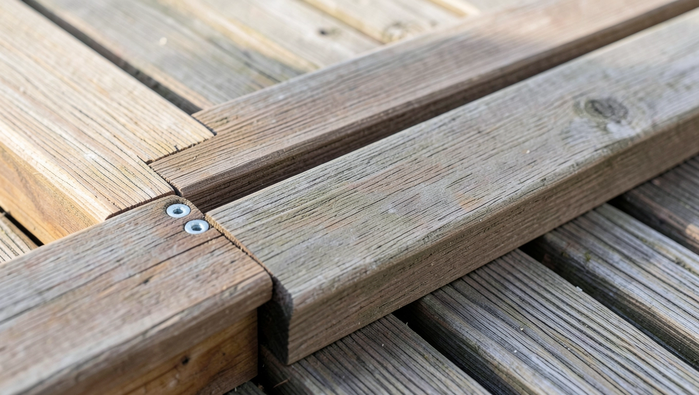 Montaż desek tarasowych bez wkrętów