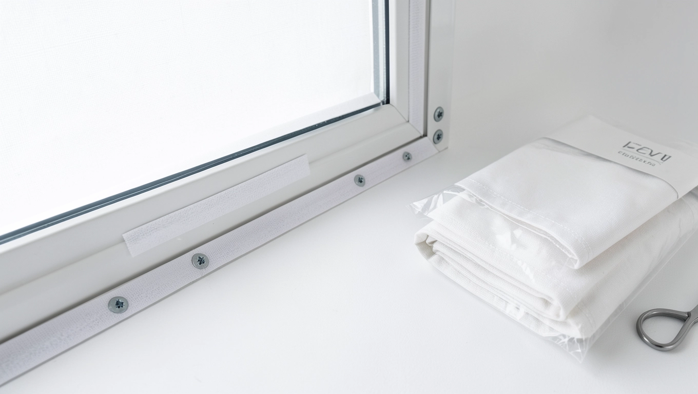 Montaż gotowych rolet rzymskich