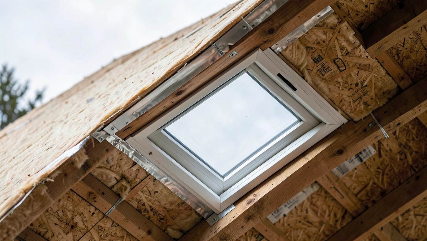 Montaż okien dachowych w istniejącym dachu