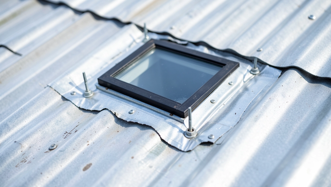 Montaż okna dachowego w blachodachówce