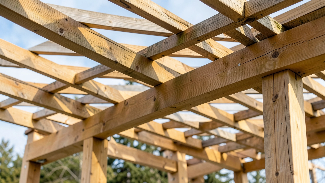 Montaż pergoli drewnianej cena Gdynia