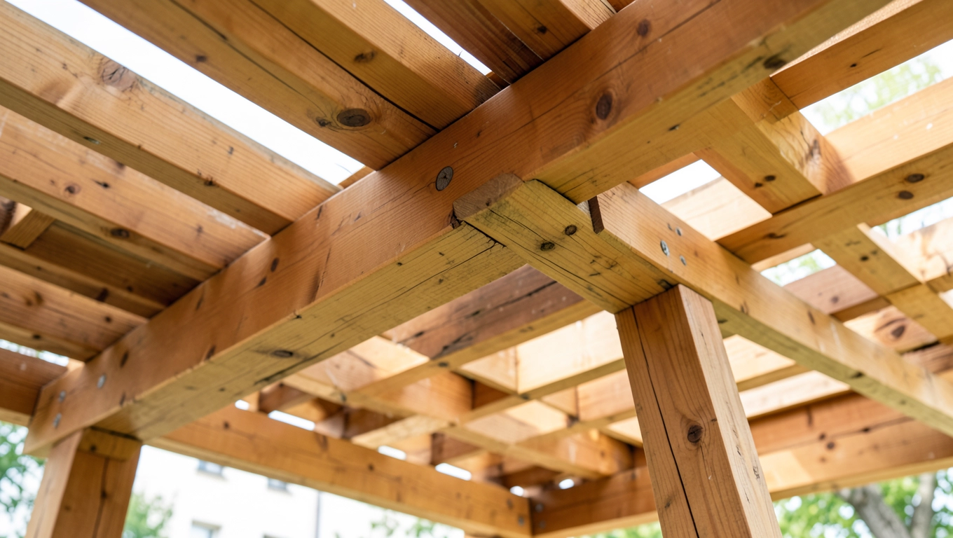 Montaż pergoli drewnianej cena Łódź