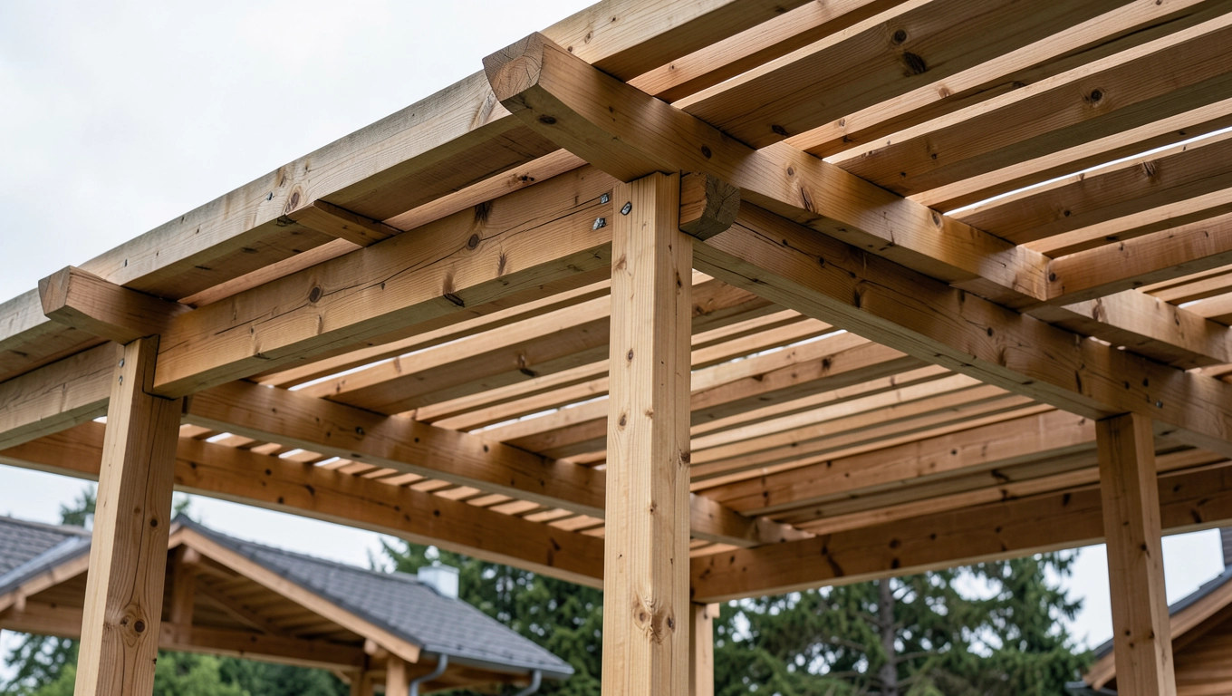 Montaż pergoli drewnianej cena Olsztyn