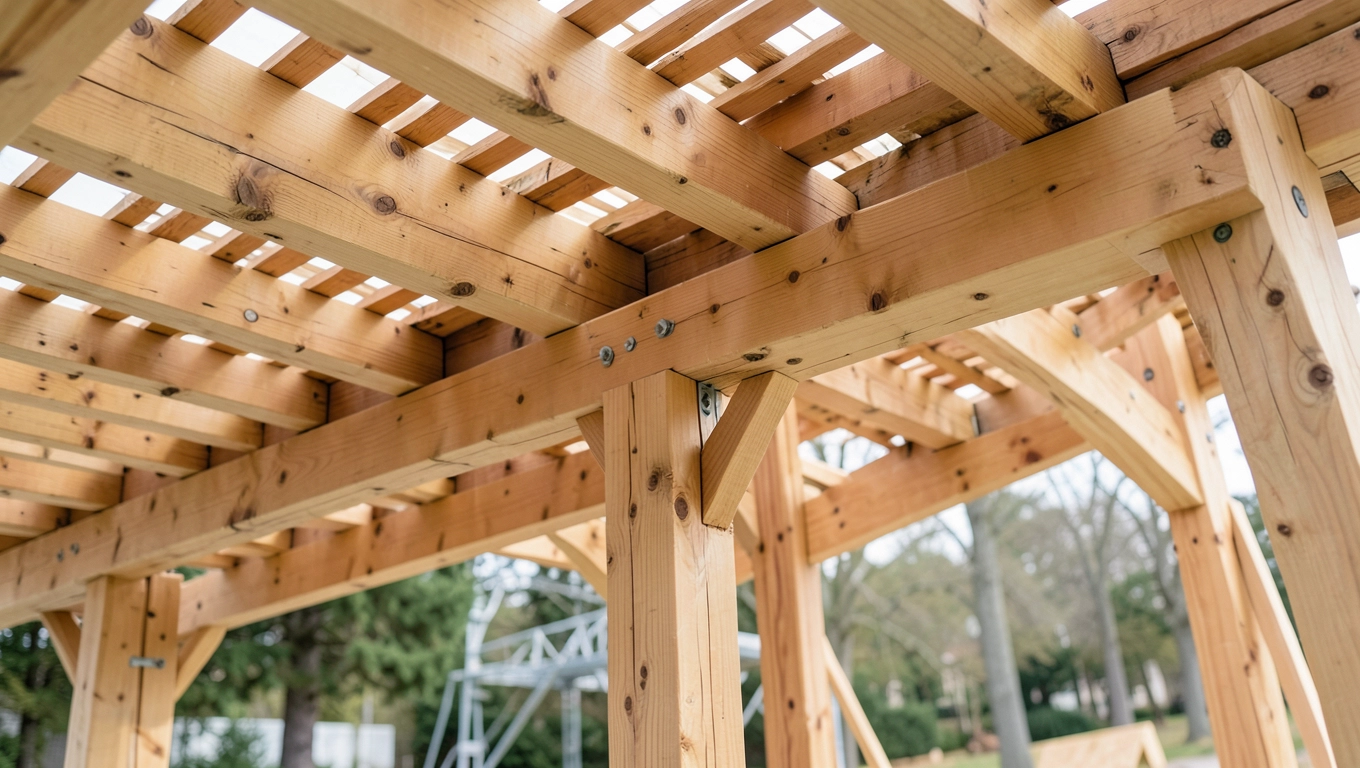 Montaż pergoli drewnianej cena Sosnowiec