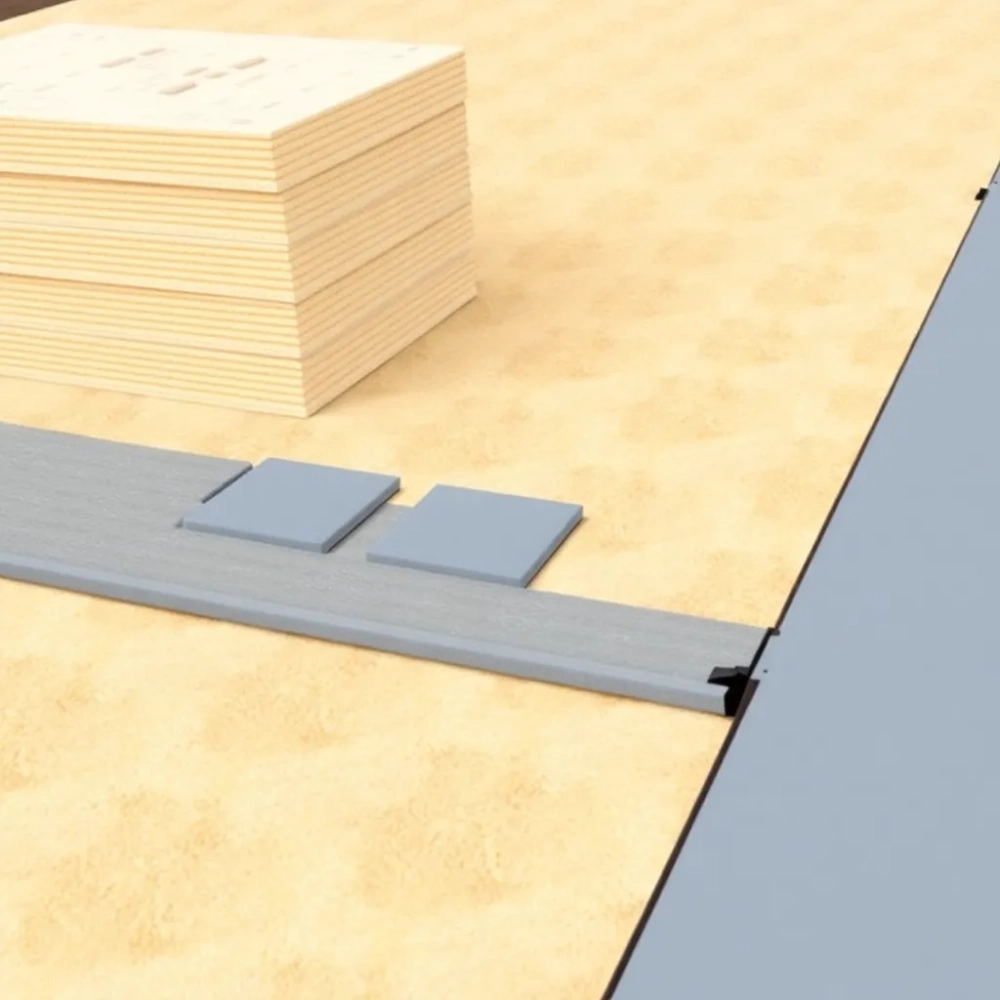 Montaż płyt PIR na dachu płaskim