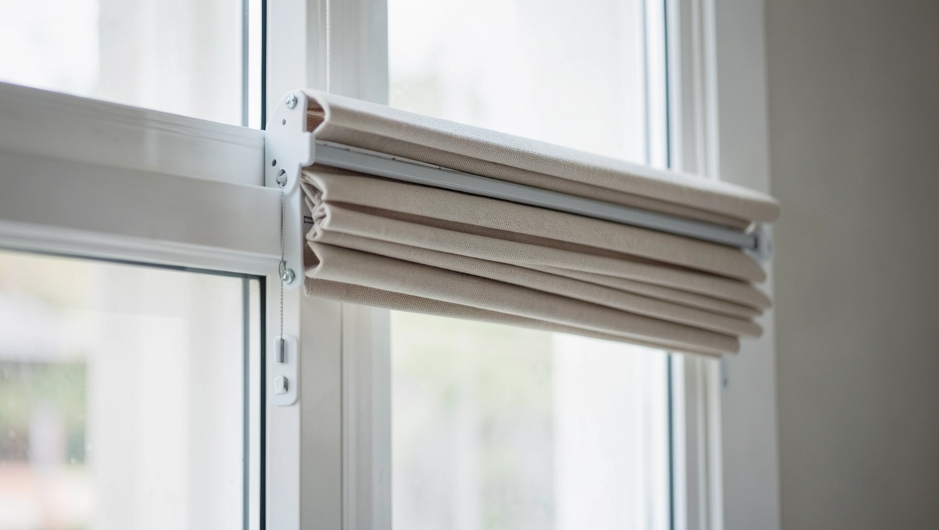 Montaż rolety plisowanej Gardinia