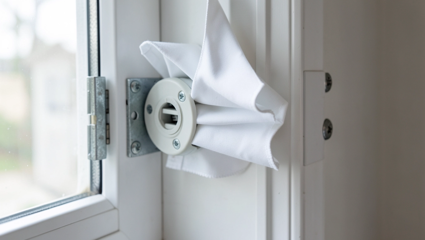 Montaż rolety plisowanej inwazyjny