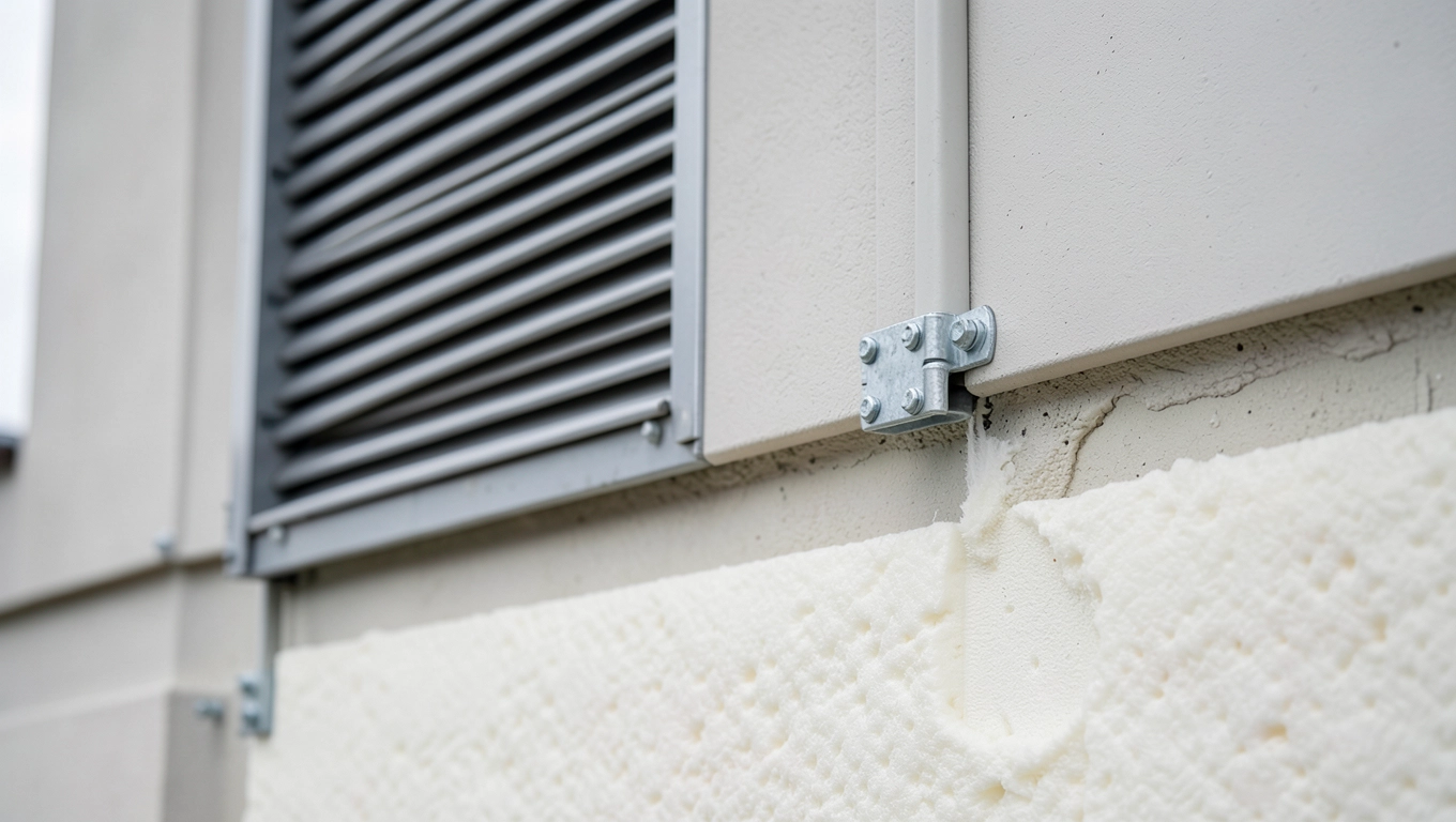 Montaż rolety zewnętrznej na ocieplonym budynku