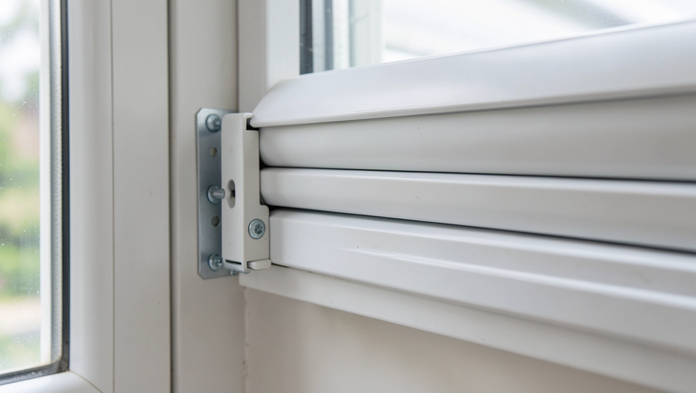 Montaż rolety zewnętrznej na ramie okiennej