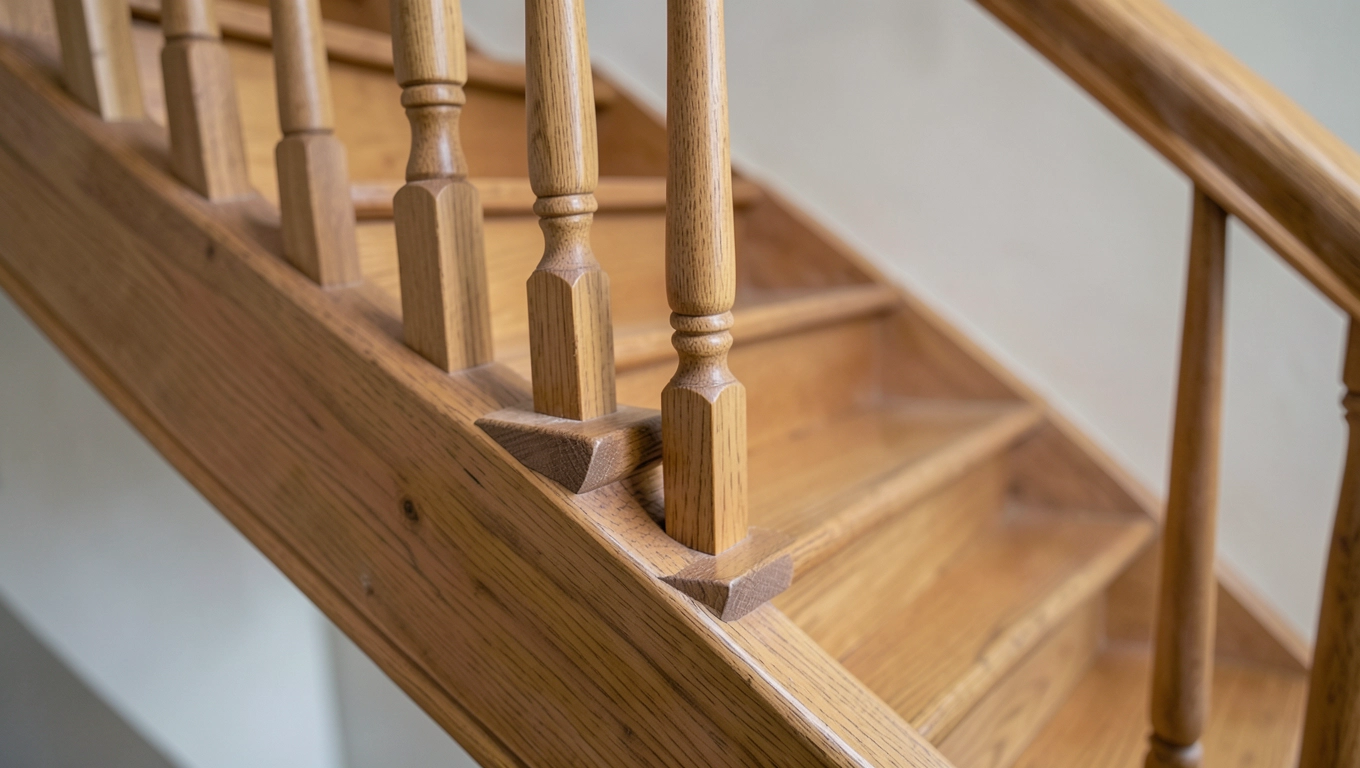Montaż schodów drewnianych