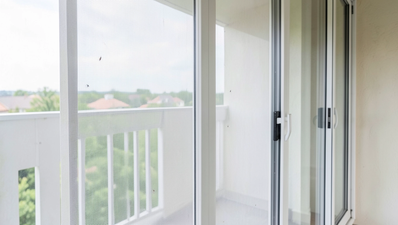 Moskitiera na drzwi tarasowe