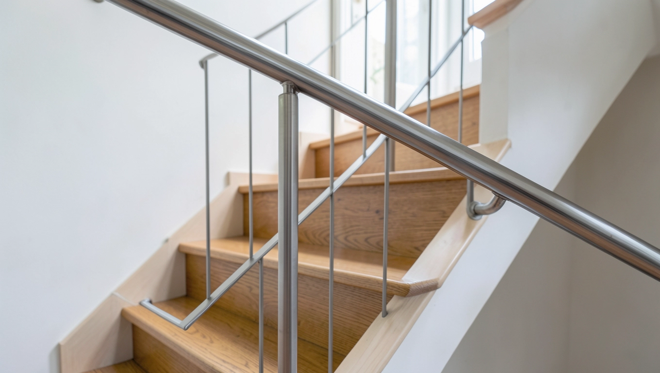 Na jakiej wysokości poręcz przy schodach