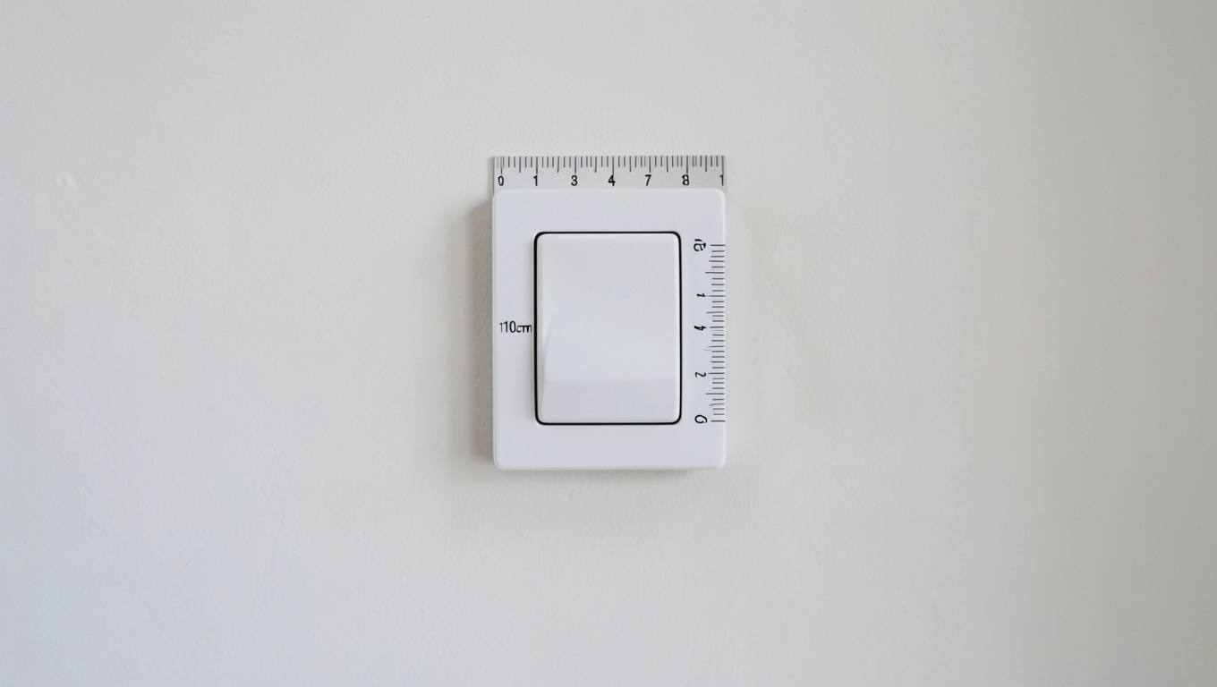 Na jakiej wysokości włącznik rolet