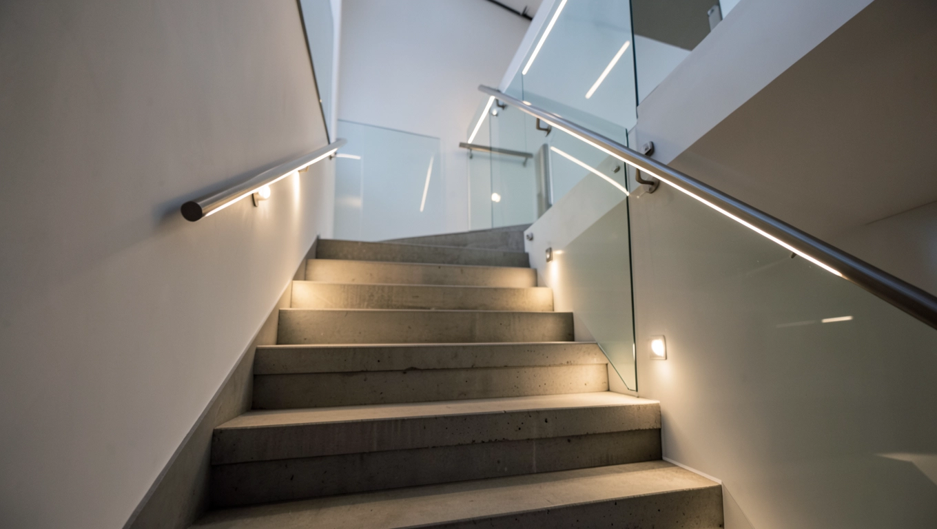 Nowoczesna klatka schodowa inspiracje