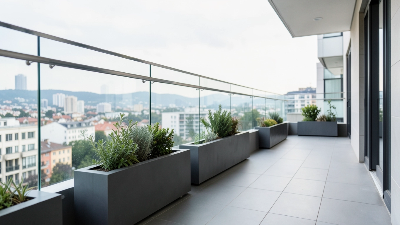Nowoczesne balkony