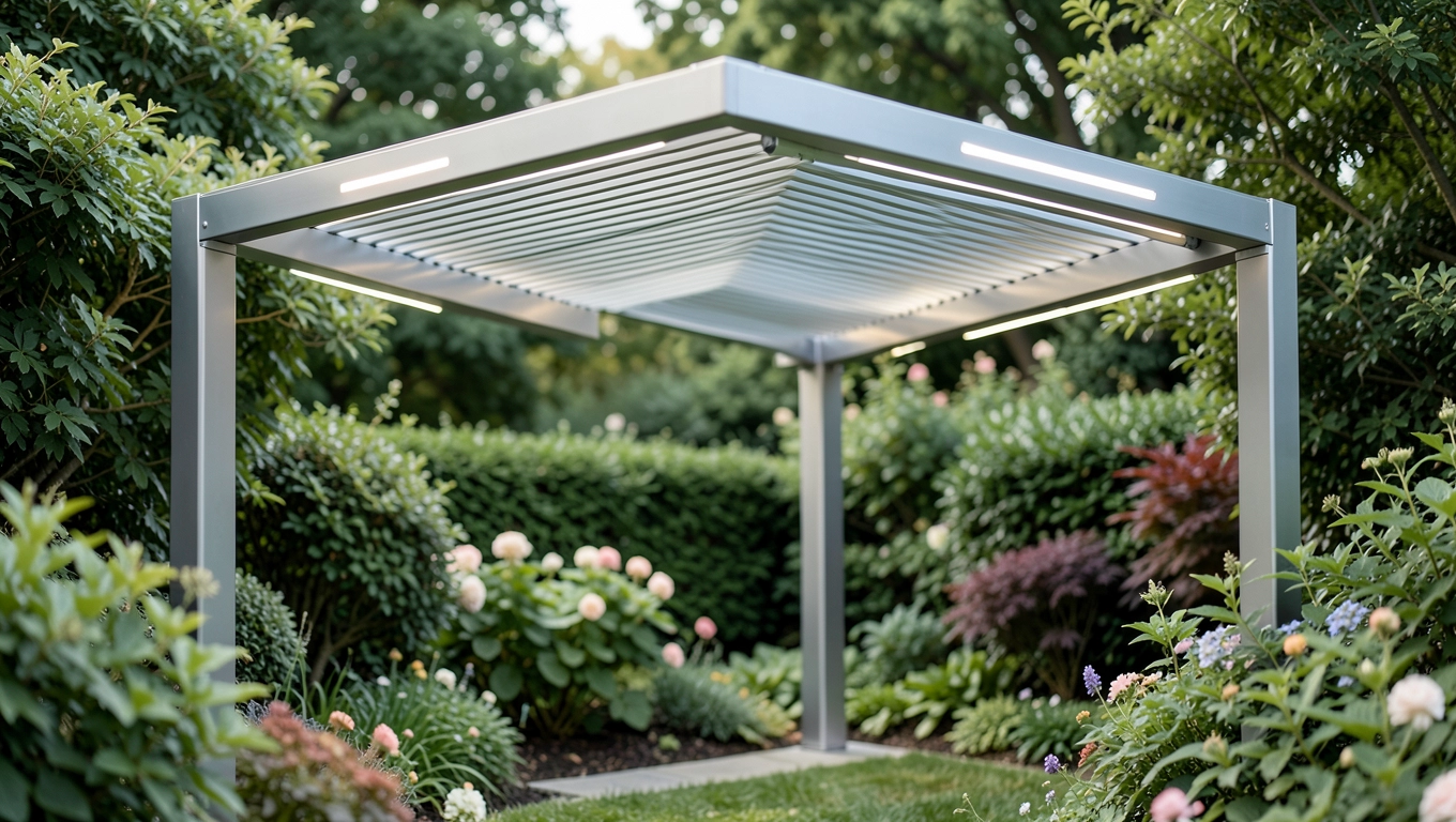 Nowoczesne pergole wolnostojące