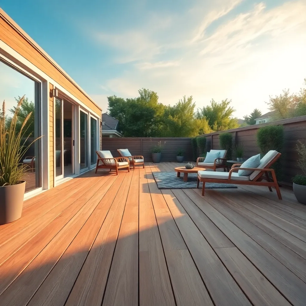 Nowoczesne tarasy z deski kompozytowej