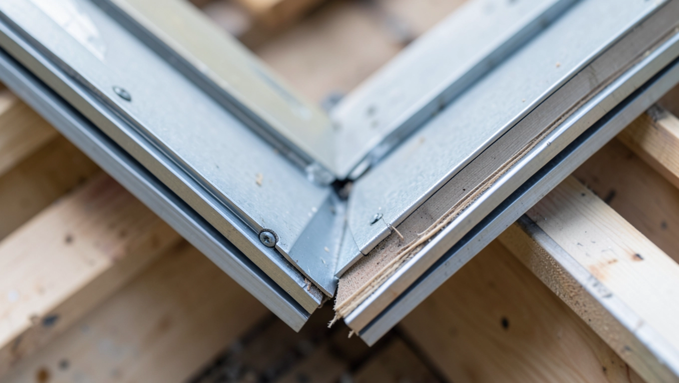 obróbka dachu dwuspadowego