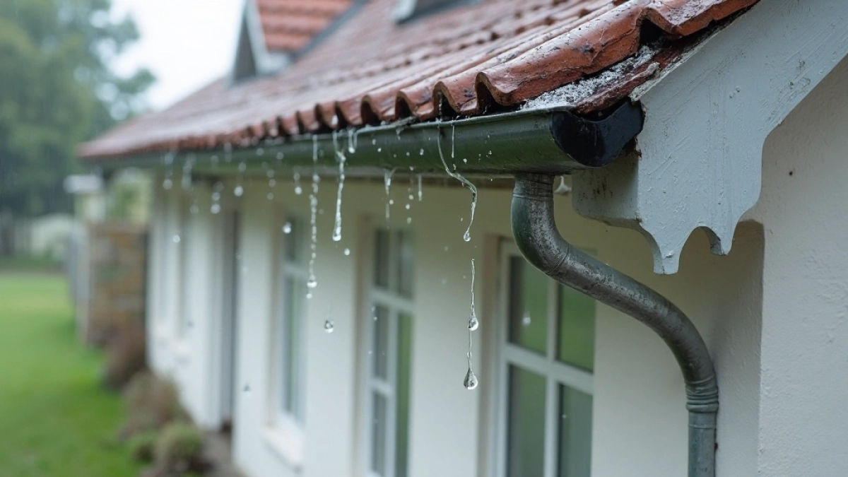 Okap dachu dwuspadowego