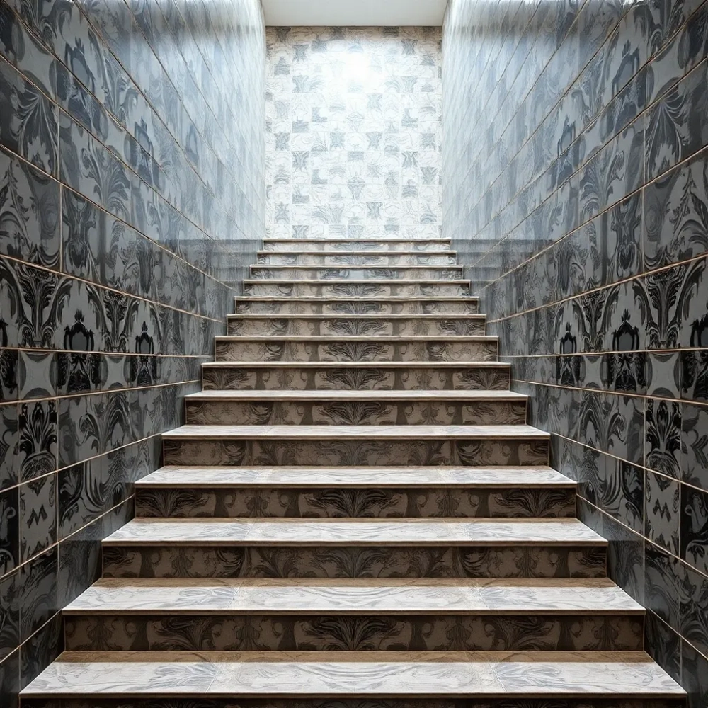 Okładanie schodów płytkami cena