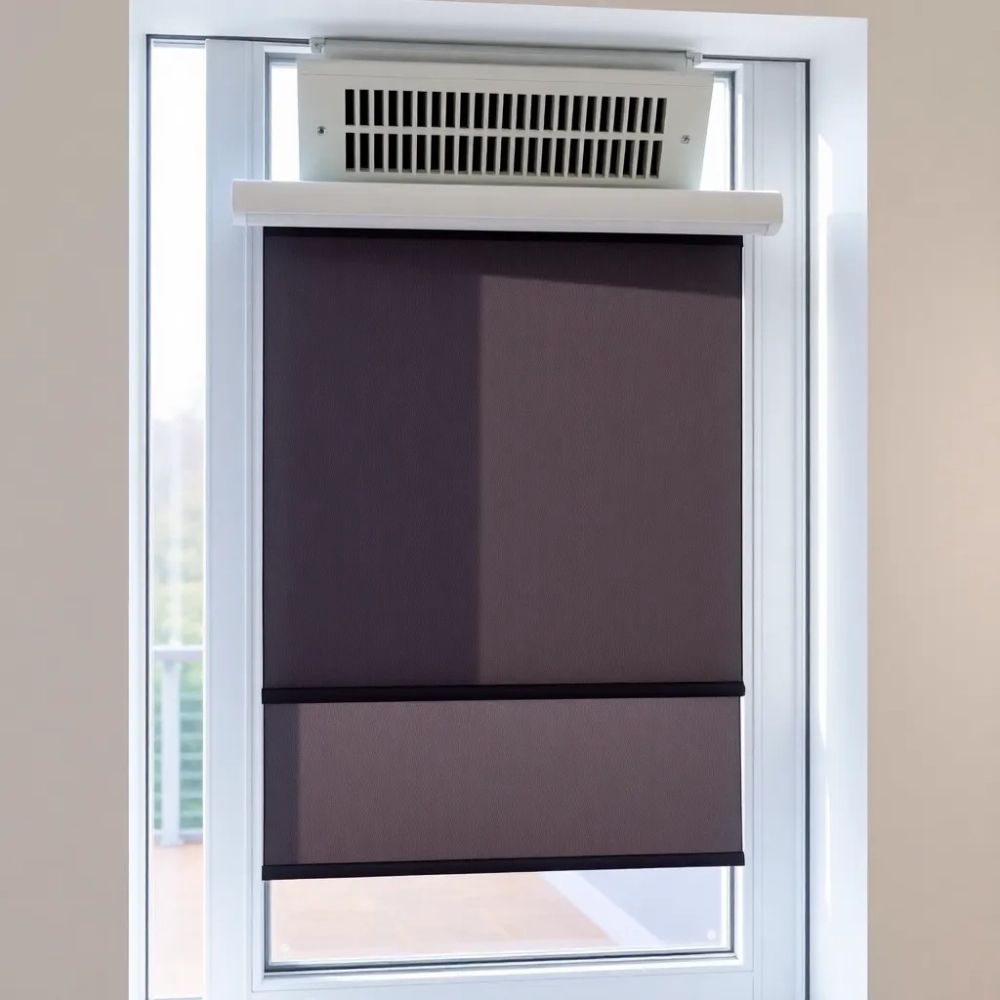 Okno z wywietrznikiem Roleta