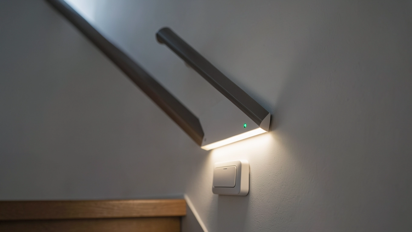 Oprawa schodowa z czujnikiem ruchu i zmierzchu 230V