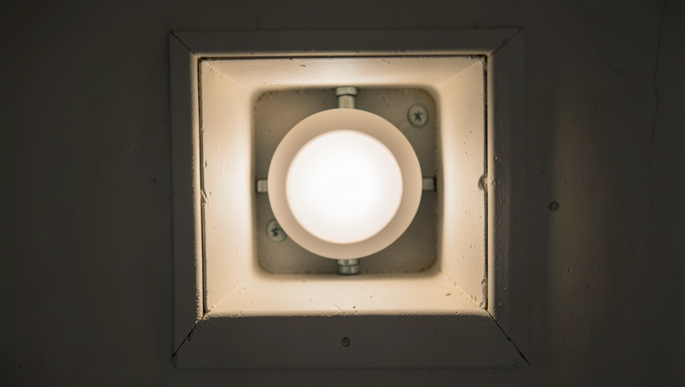 Oświetlenie schodowe do puszki