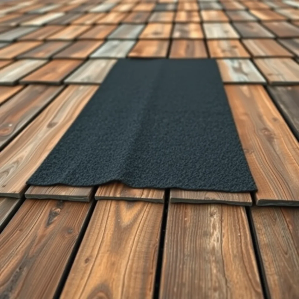 Papa na dach z desek