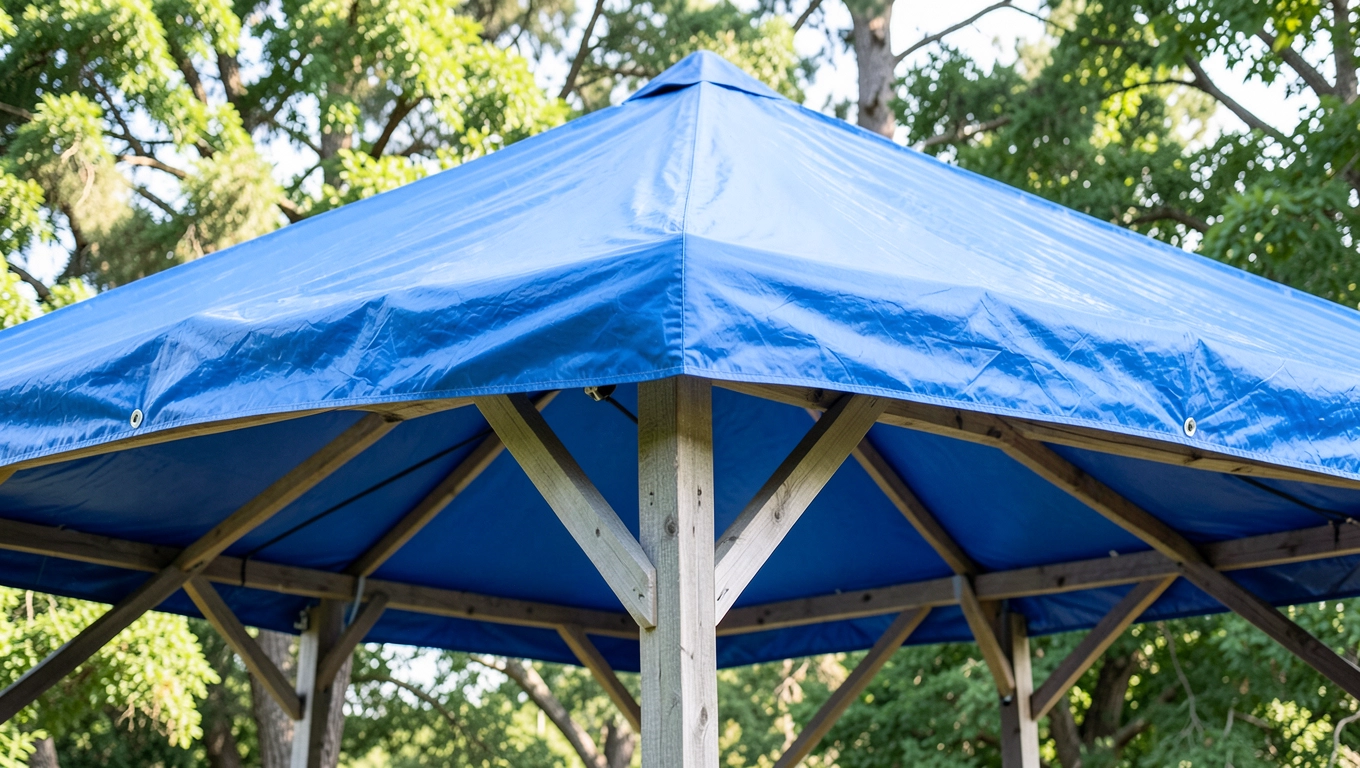 Plandeka na dach altany 3x3