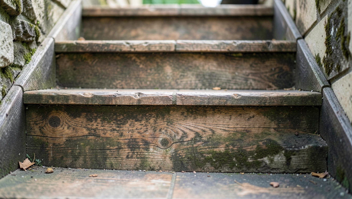 Płytki drewnopodobne na schody zewnętrzne