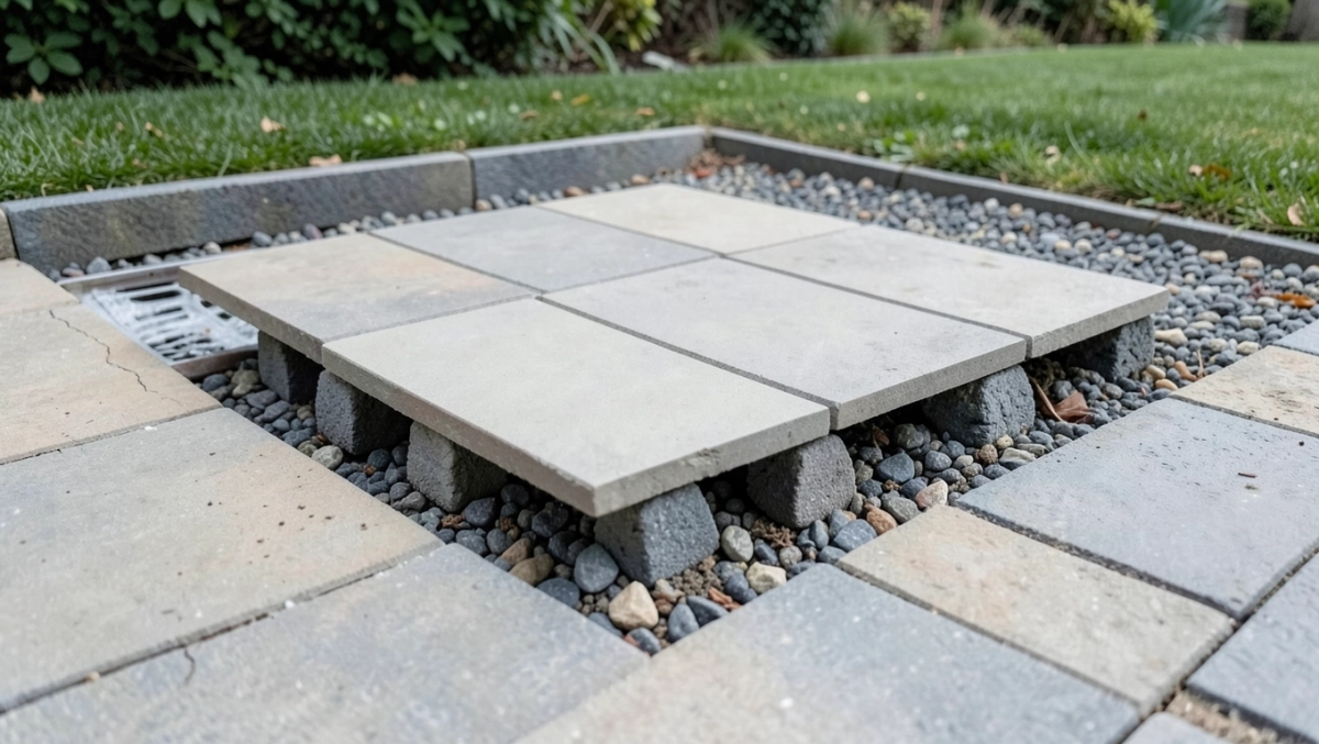 płytki tarasowe bez klejenia