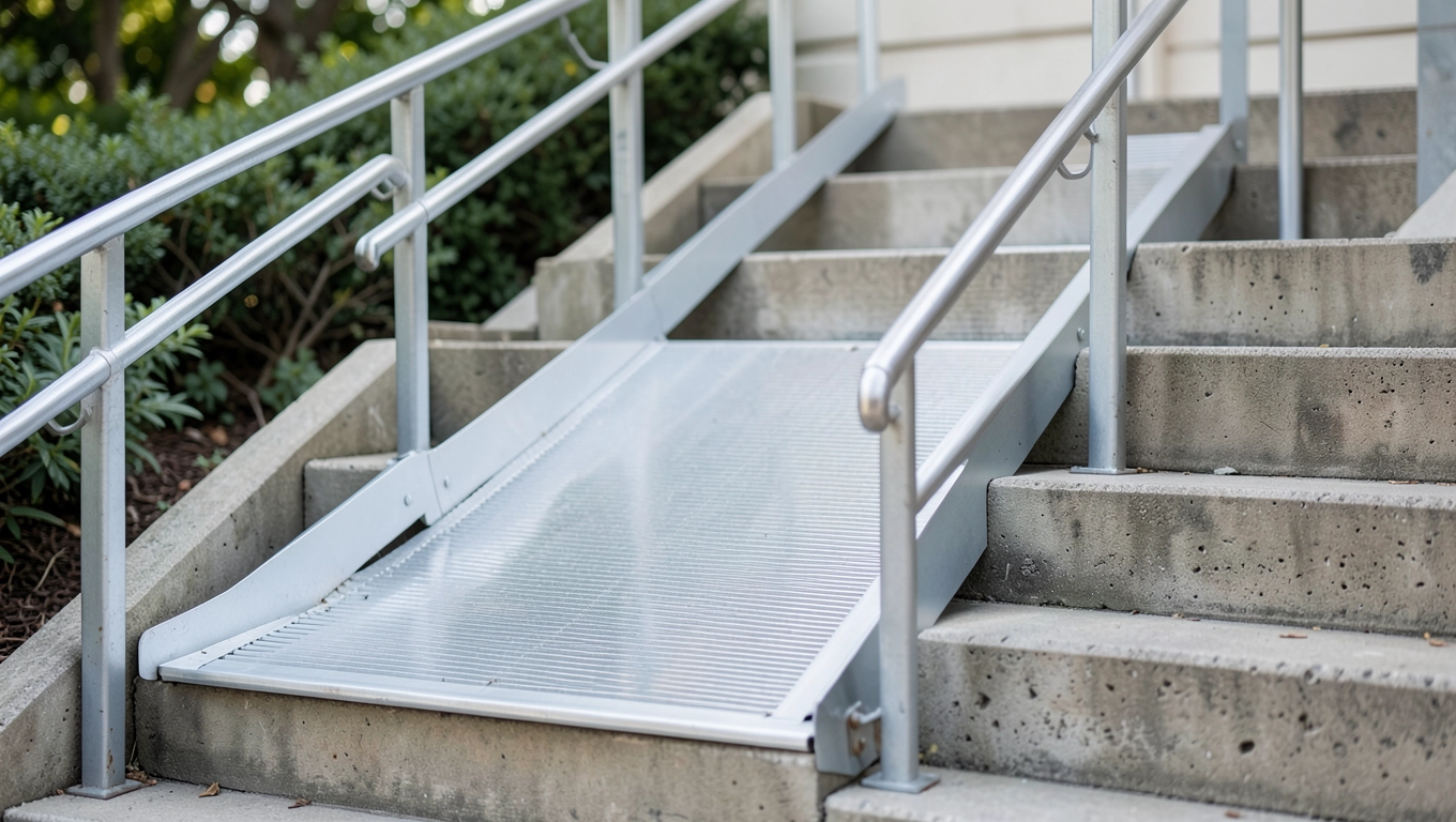 Podjazd dla wózków inwalidzkich na schody