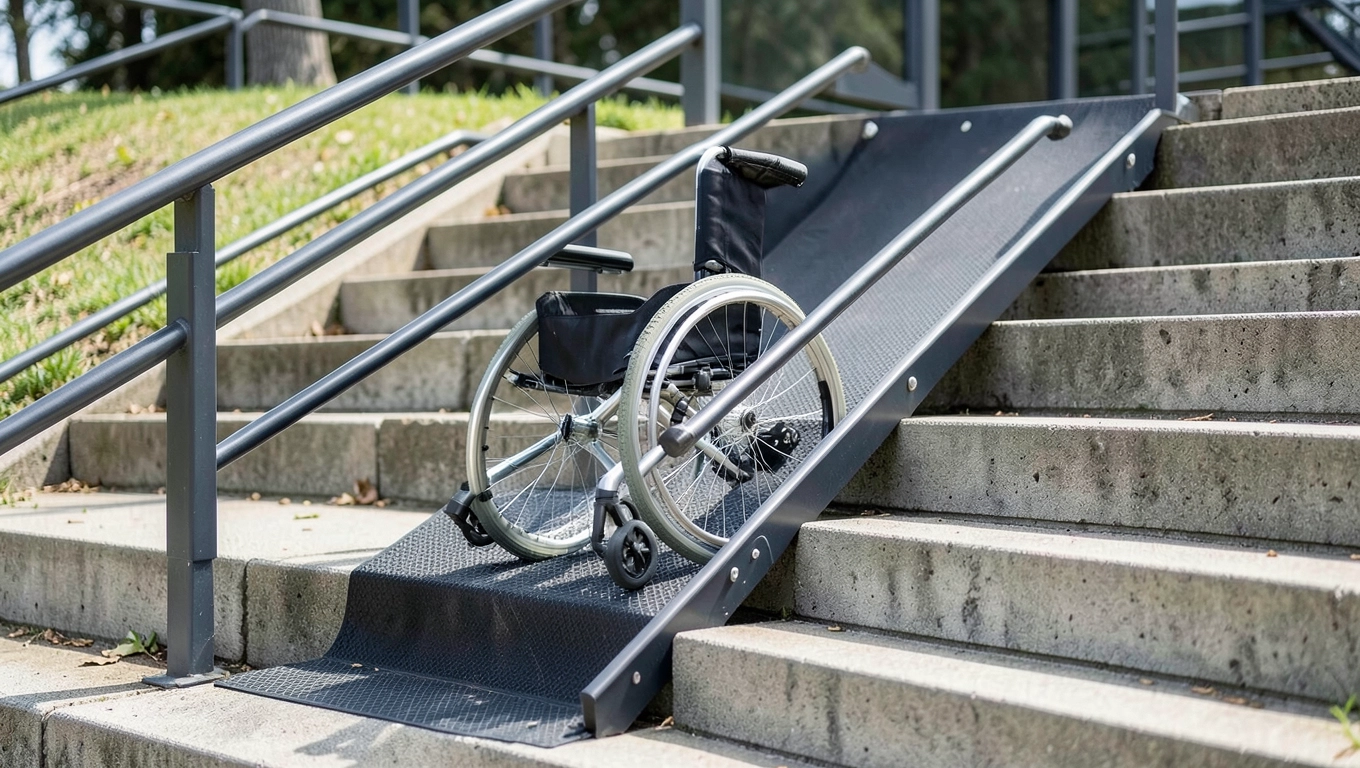 Podjazdy dla niepełnosprawnych na schody