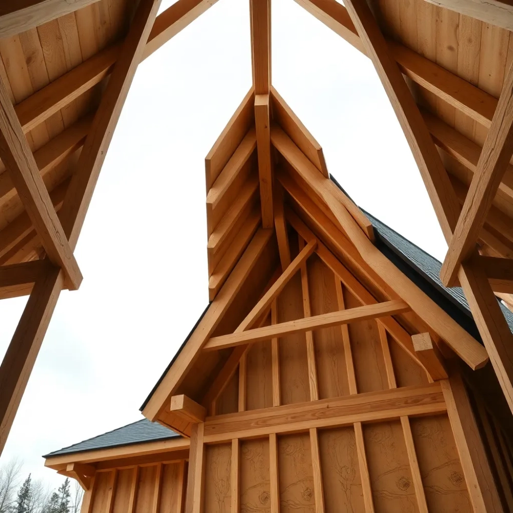 Podniesienie dachu w domu drewnianym
