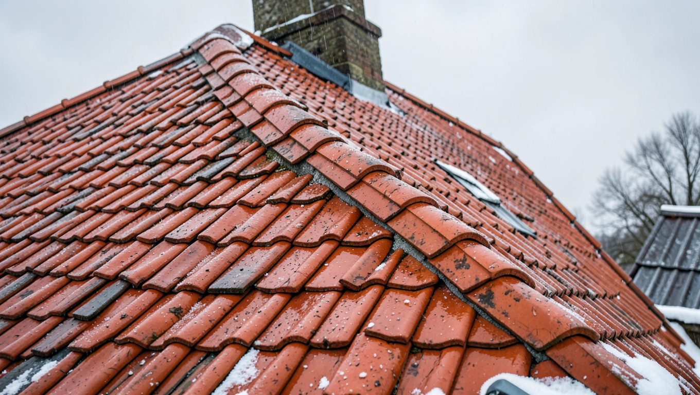 Pokrycie dachu dwuspadowego