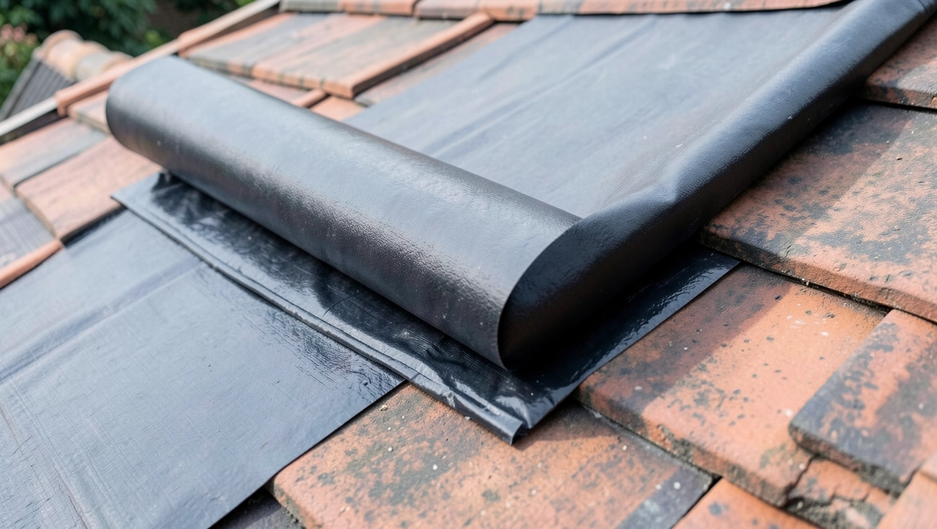 Położenie papy na dachu cena