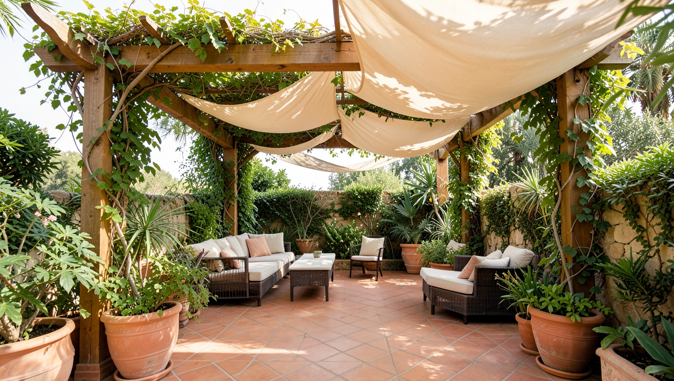 Pomysł na osłonięcie tarasu