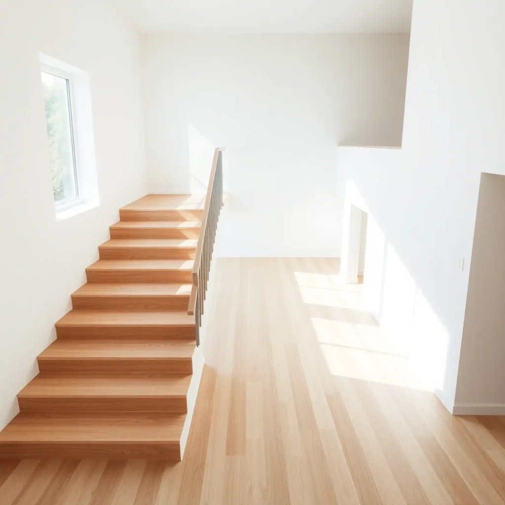 Pomysł na tanie schody wewnętrzne