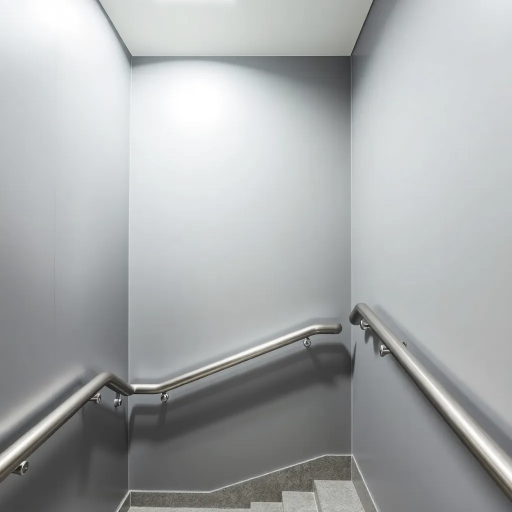 Poręcze schodowe dla niepełnosprawnych