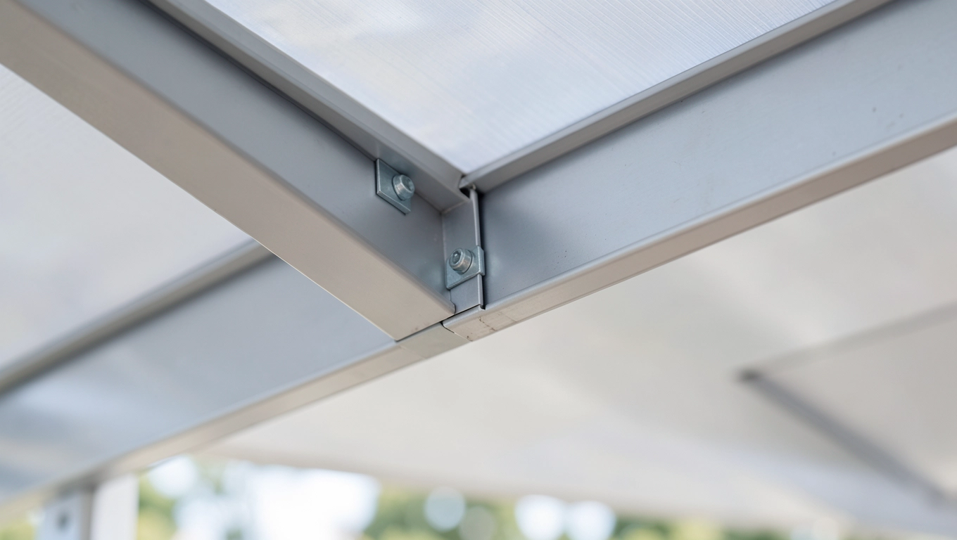 Profile aluminiowe na zadaszenie tarasu