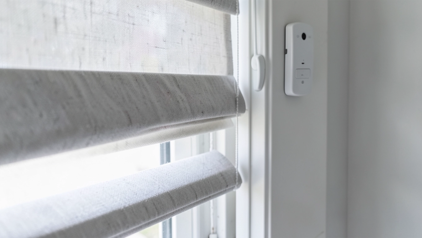 Programowanie pozycji w silniku rolet wewnętrznych