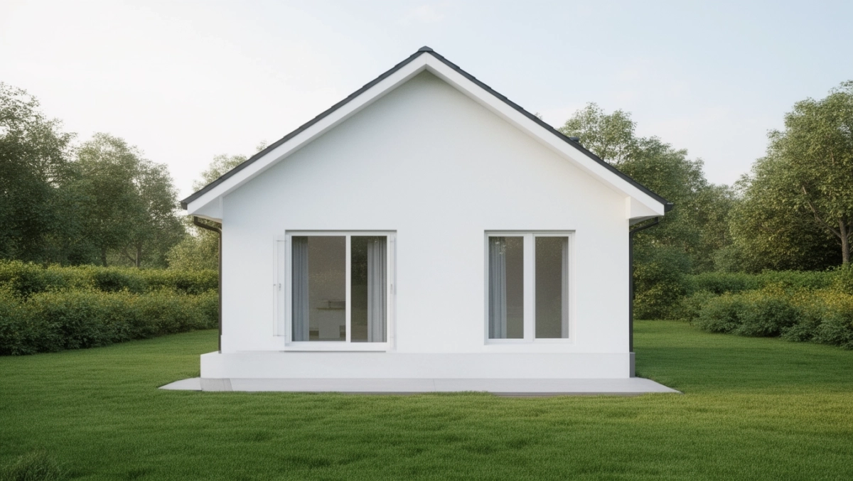 projekty domów z dachem dwuspadowym bez garażu