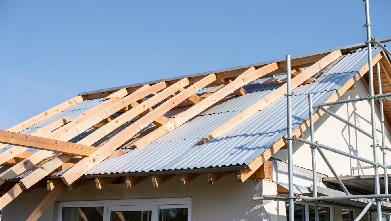 Przedłużenie dachu pozwolenie czy zgłoszenie