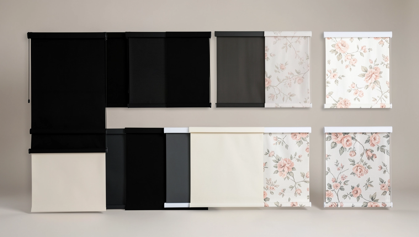 Rodzaje rolet wewnętrznych